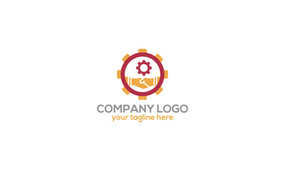 Creative Home Construction Concept Logo