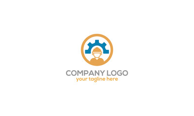 Creative Home Construction Concept Logo