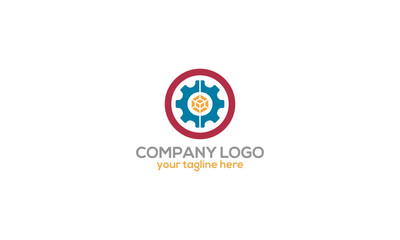 Creative Home Construction Concept Logo
