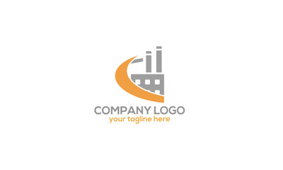 Creative Home Construction Concept Logo