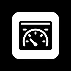 Editable speed test, website, performance, vector icon. Part of a big icon set family. Perfect for web and app interfaces, presentations, infographics, etc