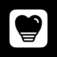 Editable dental implant vector icon. Dentistry, healthcare, medical. Part of a big icon set family. Perfect for web and app interfaces, presentations, infographics, etc
