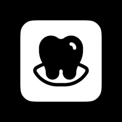 Editable tooth vector icon. Dentistry, healthcare, medical. Part of a big icon set family. Perfect for web and app interfaces, presentations, infographics, etc