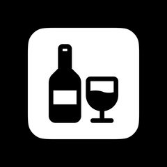 Editable wine vector icon. Part of a big icon set family. Perfect for web and app interfaces, presentations, infographics, etc