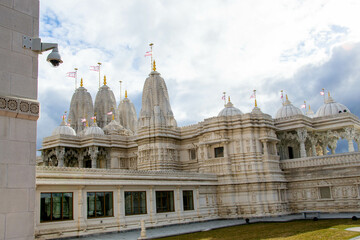 The BAPS Shri Swaminarayan Mandir in Etobicoke, Toronto, Ontario, Canada