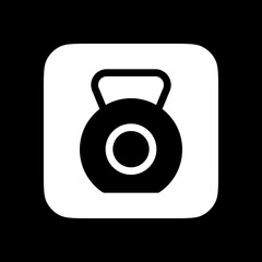 Editable kettlebell vector icon. Part of a big icon set family. Perfect for web and app interfaces, presentations, infographics, etc