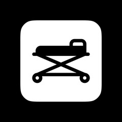 Editable stretcher vector icon. Part of a big icon set family. Perfect for web and app interfaces, presentations, infographics, etc