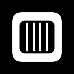 Editable vector column view icon. Part of a big icon set family. Perfect for web and app interfaces, presentations, infographics, etc