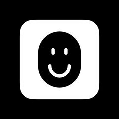 Editable vector user facial recognition icon. Part of a big icon set family. Perfect for web and app interfaces, presentations, infographics, etc