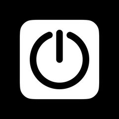 Editable vector power switch icon. Part of a big icon set family. Perfect for web and app interfaces, presentations, infographics, etc
