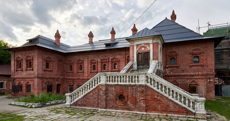 Moscow. Patriarchal courtyard. Palace of Metropolitans of Krutitsky