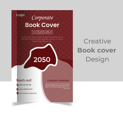 Portfolio geometric design vector set. Minimal  layout and modern book cover template. 