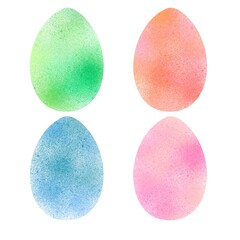 Colorful decorative eggs for Easter