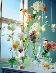 Beautiful flowers in a vase