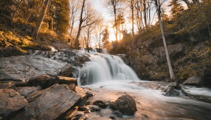 waterfall in the forest