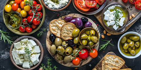 Traditional greek food