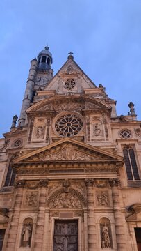 Portail de l'&Eacute;glise Saint-&Eacute;tienne-du-Mont