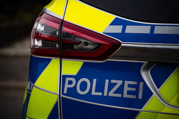 Deutscher Polizeistreifenwagen