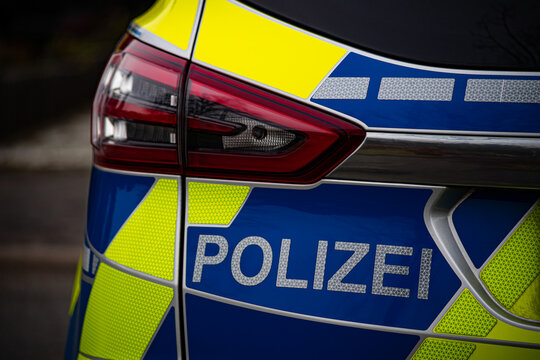 Deutscher Polizeistreifenwagen