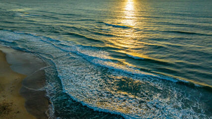 Florianópolis, Campeche beach during sunrise. Brazil.