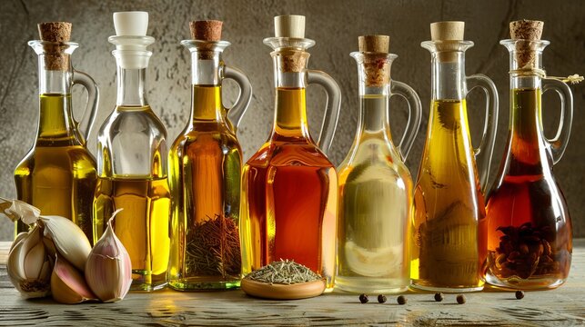 Investigate the health effects of different types of fats and oils used in cooking. 