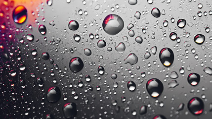 water drops on background