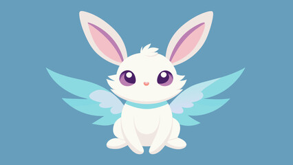 Enchanting Fairy Bunny Discover the Magic of Cute Wings