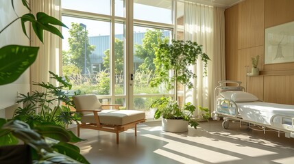 Mental Oasis: Using Therapeutic Design to Transform Mental Health Facilities - obrazy, fototapety, plakaty