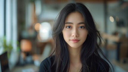 Fototapeta premium 아시아 오피스 여성(asian office women)-02