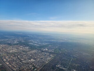 aerial view of toronto