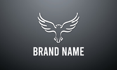 Company logo design ideas vector Flat design logo design