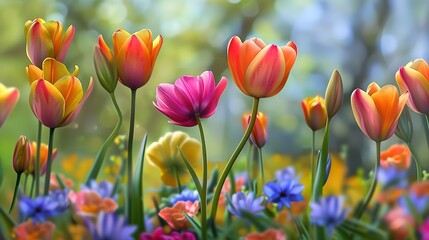 Obraz premium Amazing Mother's day background design