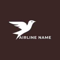 Fototapeta na wymiar Airplane Logo Template Design Vector 
