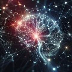 Obraz premium Artificial intelligence mind