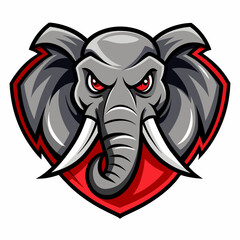 elephant, animal, cartoon, illustration, vector, 
