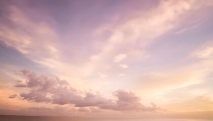 Naklejka na ściany i meble purple sky background with white cloud fantasy cloudy sky with pastel gradient color nature abstract image use for backgroung