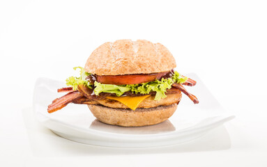 Cheese frango com bacon