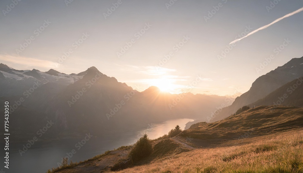 Wall mural amazing landscape