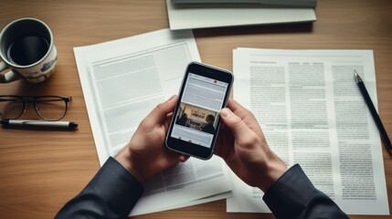 Modern Business Efficiency: Using OCR and AI Technologies for Seamless Document Management on Mobile Devices. Optical Character Recognition technology, Document Scanning With Mobile App