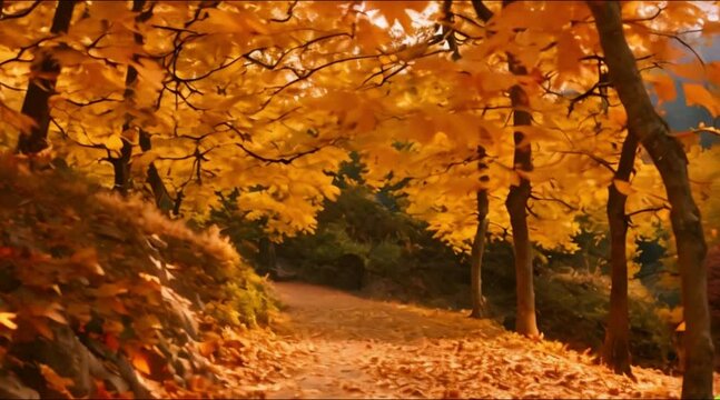 World full of autumn colours
