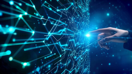 Title: "Digital Icon"

Art Description: Hands holding digital icons symbolizing advanced themes against a blurred background, conveying sophistication and innovation.