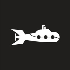 submarine icon vector