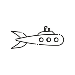 Fototapeta na wymiar submarine icon vector