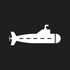 submarine icon vector
