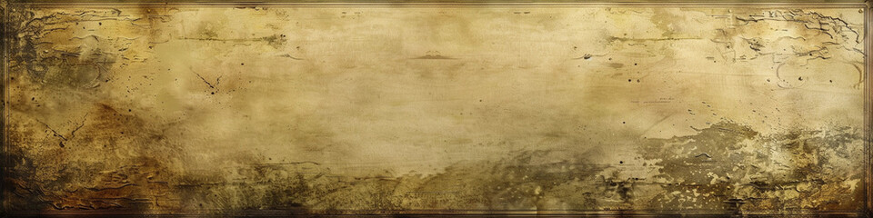 Aged Beige Parchment Background Covered With Scratches and Mold - obrazy, fototapety, plakaty
