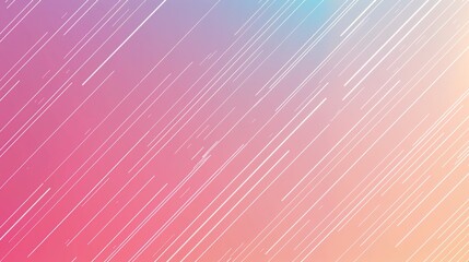 Diagonal Gradient Lines on Pink Background