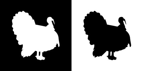 Animal icon. Animal silhouette icon. Black line icon. Black icon. Icon set