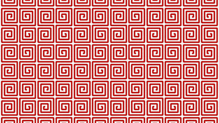retro pop geometric abstract seamless pattern, vector graphic resources, 16:9 widescreen wallpaper / backdrop,	