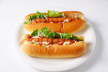 おいしいホットドッグ