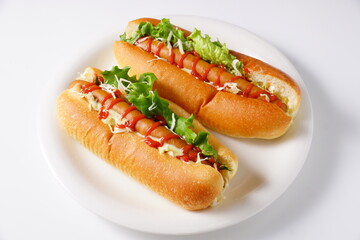 おいしいホットドッグ